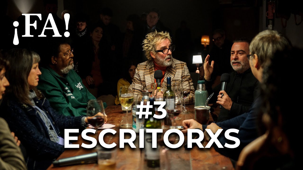 LIBROS Y ESCRITORXS- ¡FA! #3, con Mex Urtizberea | Rada, Lula Bertoldi, Rolón, Claudia Piñeiro y más