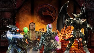 MortaL KombaT - RAIDEN & SHANG TSUNG & QUAN CHI VS ONAGA Mortal Kombat Deception Chronological order
