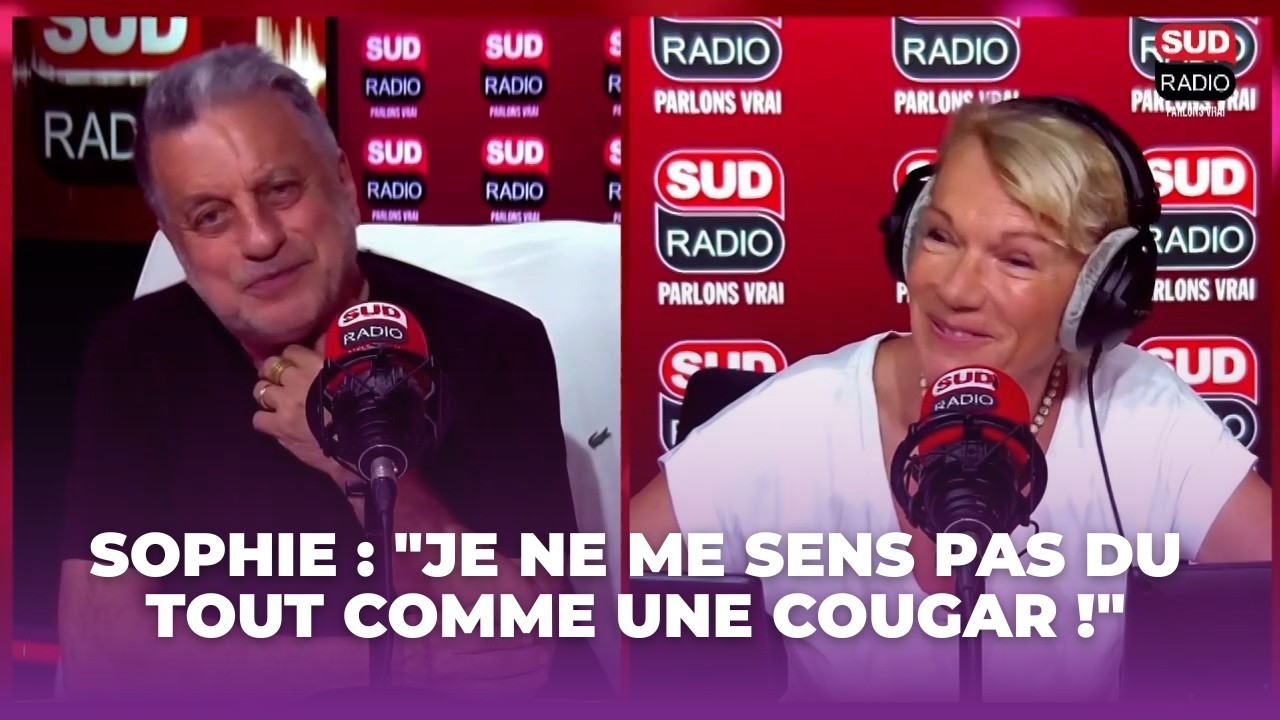 Sophie : "Je ne me sens pas du tout comme une cougar !"