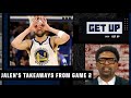 Golden State’s Game 2 win makes Jalen Rose HYPE for a possible Warriors-Suns matchup | Get Up