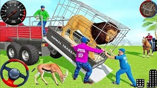 Animal Cargo Track Game Offroad Vilage Driving Simulator Animal Planet - Android Gamplays