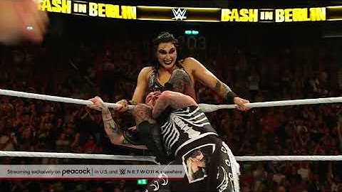Rhea Ripley & Damian Priest vs. Liv Morgan & Dominik Mysterio: WWE Bash in Berlin 2024 highlights