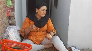 pakistani Village Housewife Tradional Food Vlog _ Desi Aunty Hot Vlog 2025 _ Desi Aunty Hot Vlog