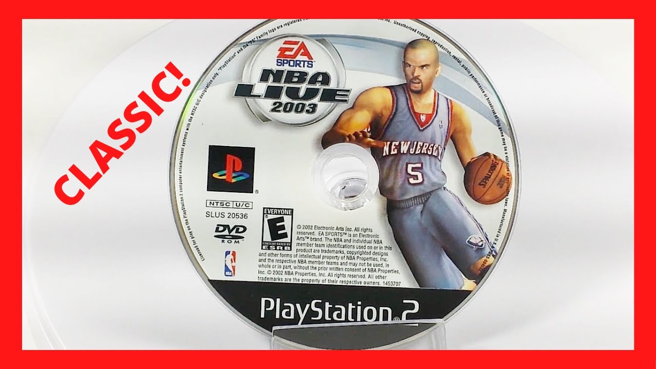 NBA Live 2003: Classic B-Ball Experience - PS2 Game #Shorts