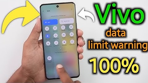Vivo V50 5G: data limit warning Settings | Vivo Phone me data limit kaise set karen