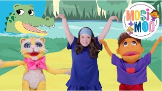 Jungle Animals Dance Games for Kids | Educational, Fun, Freeze Dance, Simon Says, Easy Steps screenshot 5