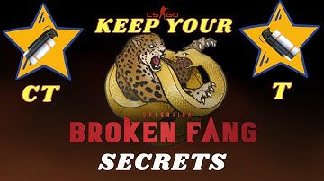 CS:GO Operation Broken Fang - Mission KEEP YOUR SECRTES - ALL SMOKES FOR CT AND T (WEEK 5)