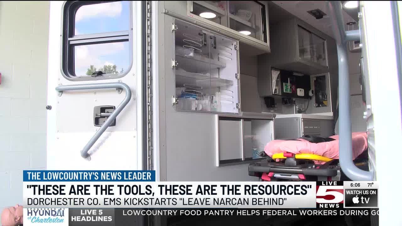 VIDEO: ‘These are the tools:’ Dorchester County EMS adopts new Narcan program