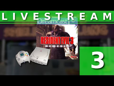 Livestream Sega Dreamcast Resident Evil 3 Original Hardware Part 3