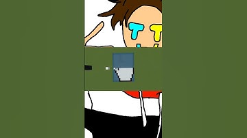 Mouse finger pointer falling pixel art Minecraft