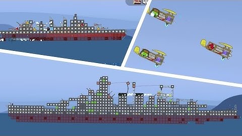 Bad Piggies: Pacific War (WW2 colorized) Dogfights and battleships