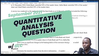 CPA QUANTITATIVE ANALYSIS LINEAR PROGRAMMING QUESTION APRIL 2022