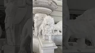 Шикарный фонтан из натурального мрамора 🔥