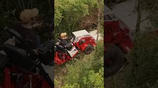 Ventrac MZ480 Eats Trees 👀
