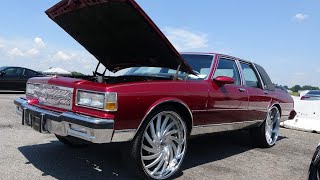 Veltboy314 -  LS Swapped Brougham Box Chevy On Brushed 26&quot; Amani Forged Wheels