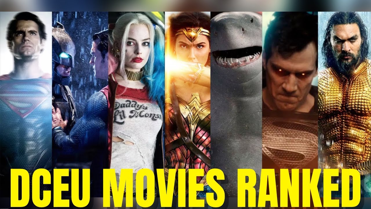 ALL 12 DCEU MOVIES RANKED! (WITH BLACK ADAM ⚡️) 