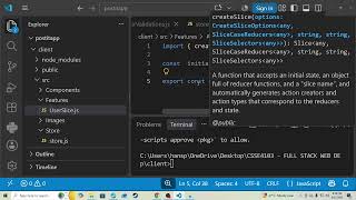 CSSE4103 (Full Stack Web Dev) Activity - Redux Toolkit Setup