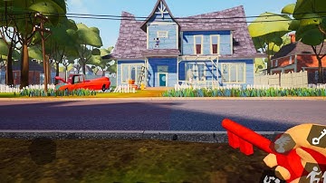 How to get red key   In hello neighbor ACT 1