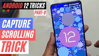 HOW TO TAKE LONG SCREENSHOT | Android 12 Tips & Tricks #shorts | TheTechStream screenshot 4