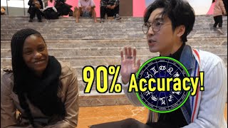 Mentalist Guessing Strangers Zodiac Sign (90% accuracy?!!)