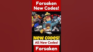 New Forsaken Codes - New Codes For Forsaken Roblox  Codes 2025