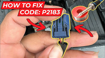 Code P2183 Coolant Temperature Sensor Pigtail Replacement. Solved my issue. Check yours. #Honda #diy