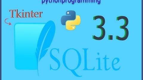 Sqlite and tkinter with Python - Part 3.3