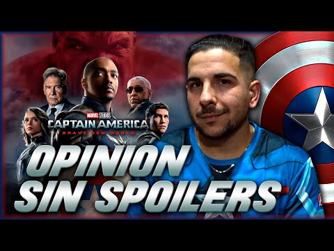 Ya he visto CAPITÁN AMÉRICA BRAVE NEW WORLD y esto me ha parecido SIN SPOILERS.