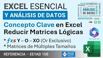 Funciones (Y – O – XO) REDUCEN Matrices Lógicas de diferentes tamaños al mismo tiempo