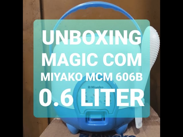 UNBOXING Magic Com Mungil MIYAKO MCM-606B (0.6 Liter) #Short #Magiccom #Miyako #Ricecooker class=
