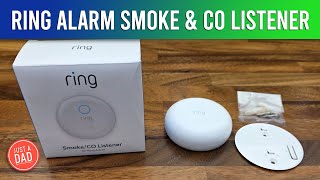 Ring Alarm Smoke & CO Listener HONEST REVIEW & UNBOXING