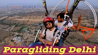 The higher I go, the closer I feel to freedom. at Rushtofly Adventure in Delhi-NCR #Paragliding #fly