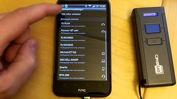 Barcode scanner with HTC Desire HD