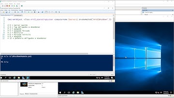 Windows Server 2016 - Apagar equipos remotamente con Script de PowerShell
