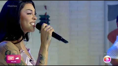 Pabllo Vittar encerrando o #MaisVoce cantando "Aí Ai Aí Mega Príncipe". (11/04/2024)