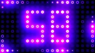 Countdown - 1 Minute Colorful Led Light Counter Timer - Stunden Countdown Timer - Cuenta Regresiva