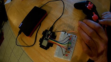 ESP32 PS3 Bluetooth controller test