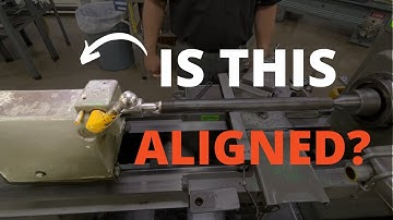 How to Align a Tailstock on a Manual Lathe