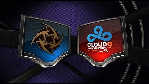 Ninjas in Pyjamas vs Cloud9 HyperX Eclipse EUCS SPRING PLAYOFFS FINALS- GAME1