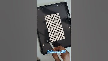 358-Geometric Pattern Procreate Brush #procreatebrushes #procreatedigitalart #procreate #satisfying