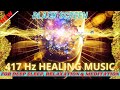 417 hz Sacral Chakra (Swadhisthana) Healing Music Dark Black Screen 10 hours for Meditation | Yoga