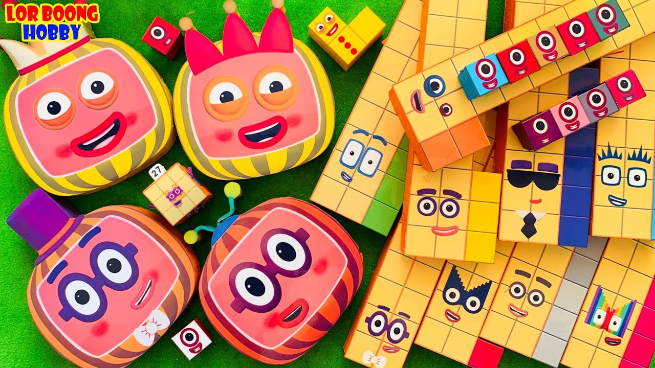 Meet Numberblocks NEW 82 Puzzle Tetris Shape| ASMR chirping of birds ...