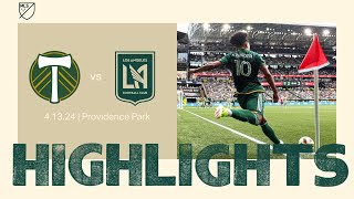 HIGHLIGHTS | Portland Timbers vs. Los Angeles FC | Apr. 13, 2024