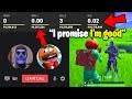 I Tried To Join a Pro Fortnite Team.. With Terrible Stats