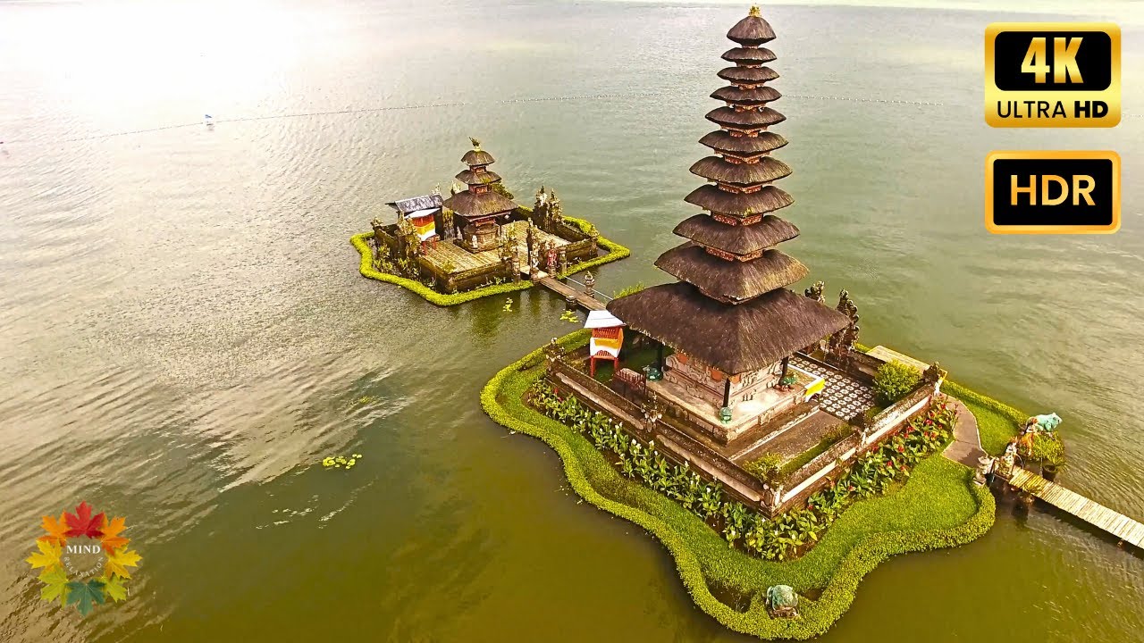 🌍 Вид с дрона на мир в 4K – 4 сезона с расслабляющей музыкой 🎶