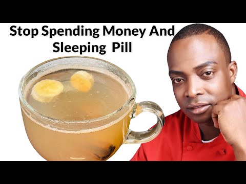 Stop taking sleeping pill at night! Drink Ripe Banana Tea 100% | Chef Ricardo Cooking