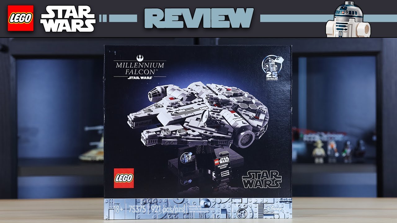 LEGO Star Wars 25th Anniversary 75375 Millenium Falcon Starship Collection - REVIEW