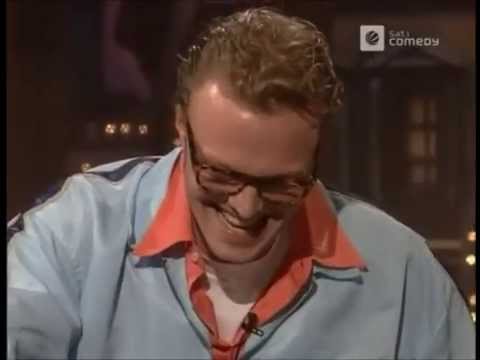 Stefan Raab bei Harald Schmidt 1996