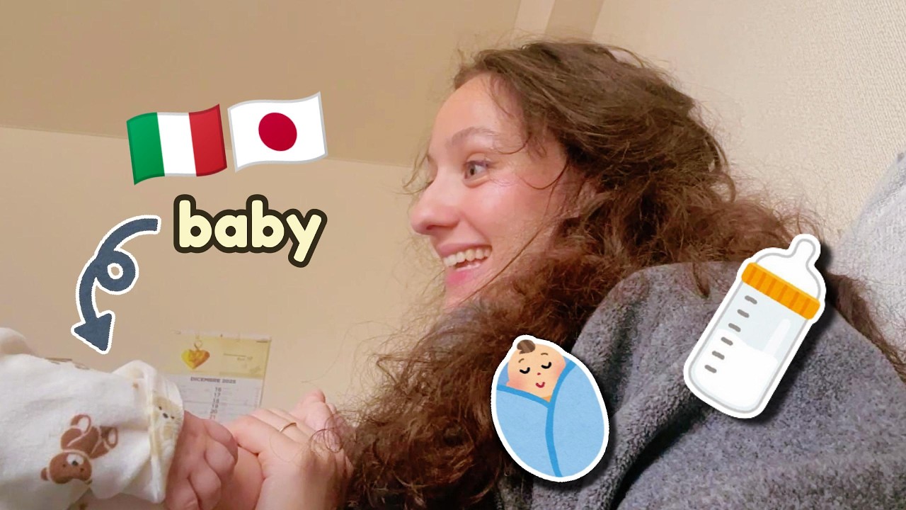 2 giorni in settimana col mio neonato in Giappone: biberon giapponesi, lavoro da casa 🍼 🚼