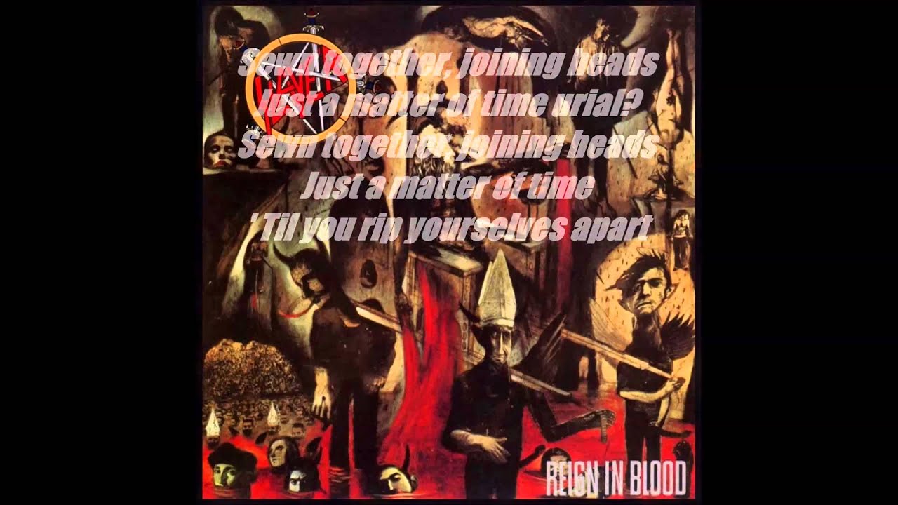 SlayerAngel Of Death [With Lyrics] [HD]